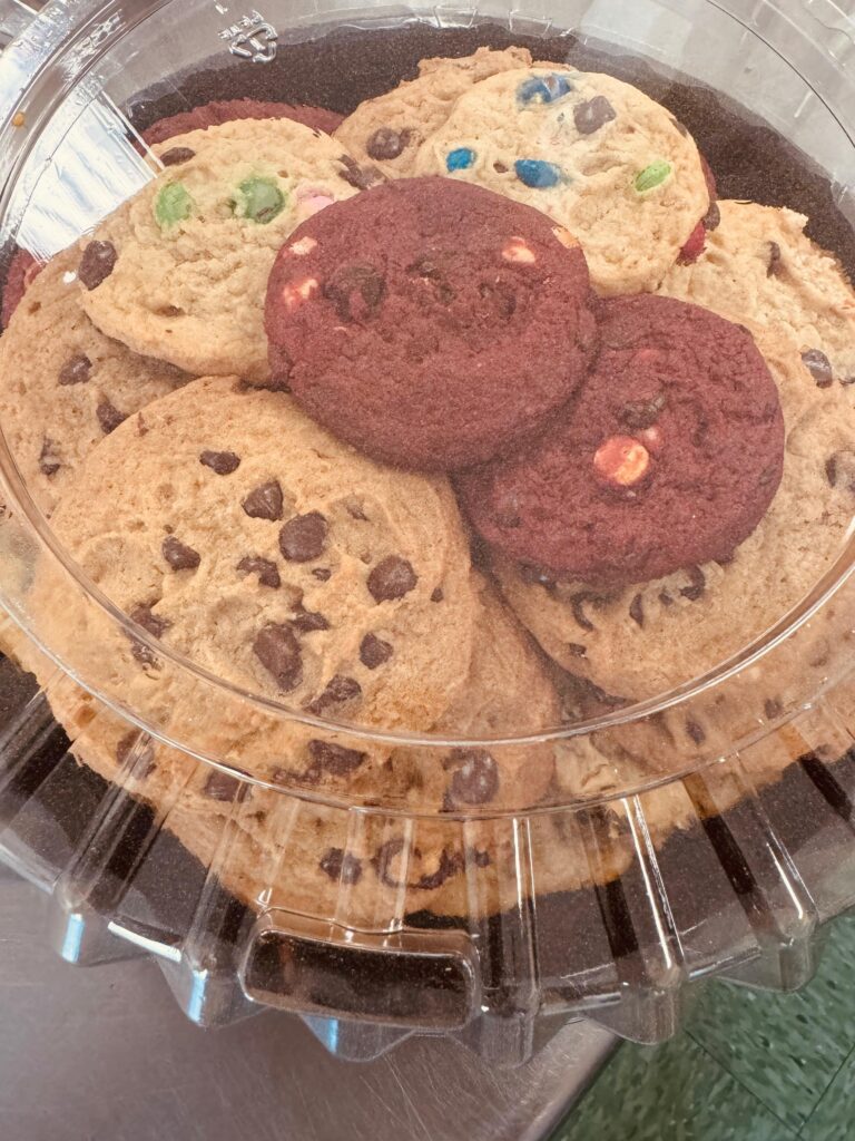 cookies tray